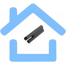 Термоусаживаемая перчатка на 3 жилы 87,0/46,0 мм черная Rexant