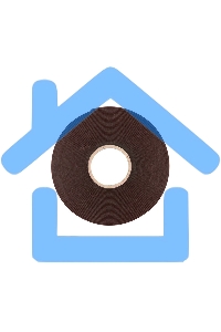 Двухсторонний скотч, серый, на HBA акриловой основе, 9 мм, ролик 5 м 09-6009 Rexant