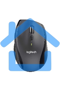 Мышь беспроводная Logitech M705 черный, 1000 dpi, радиоканал, USB, кнопки - 7