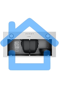 Вытяжка встраиваемая Maunfeld Crosby Power 50 нержавеющая сталь, 50 см, 1050 куб. м/ч, 51.8 дБ