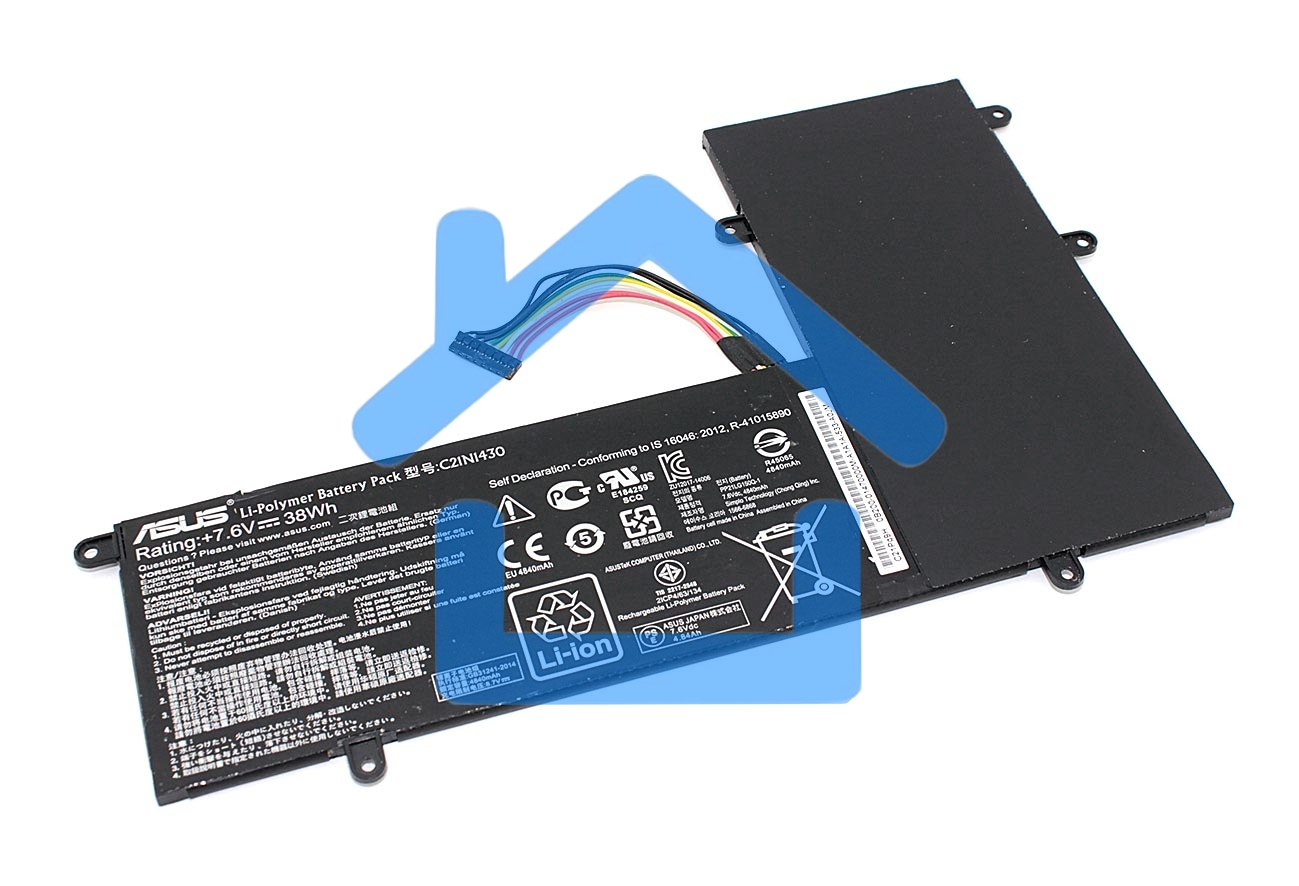 Аккумуляторная батарея для ноутбукa Asus Chromebook C201PA7.6V 4840mAh Orig