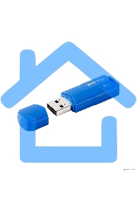 Флешка USB R/W Smartbuy 4 Gb,CLUE Blue (SB4 GbCLU-BU)