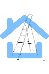 Стремянка Сибртех 97715 ступеней алюминиевая