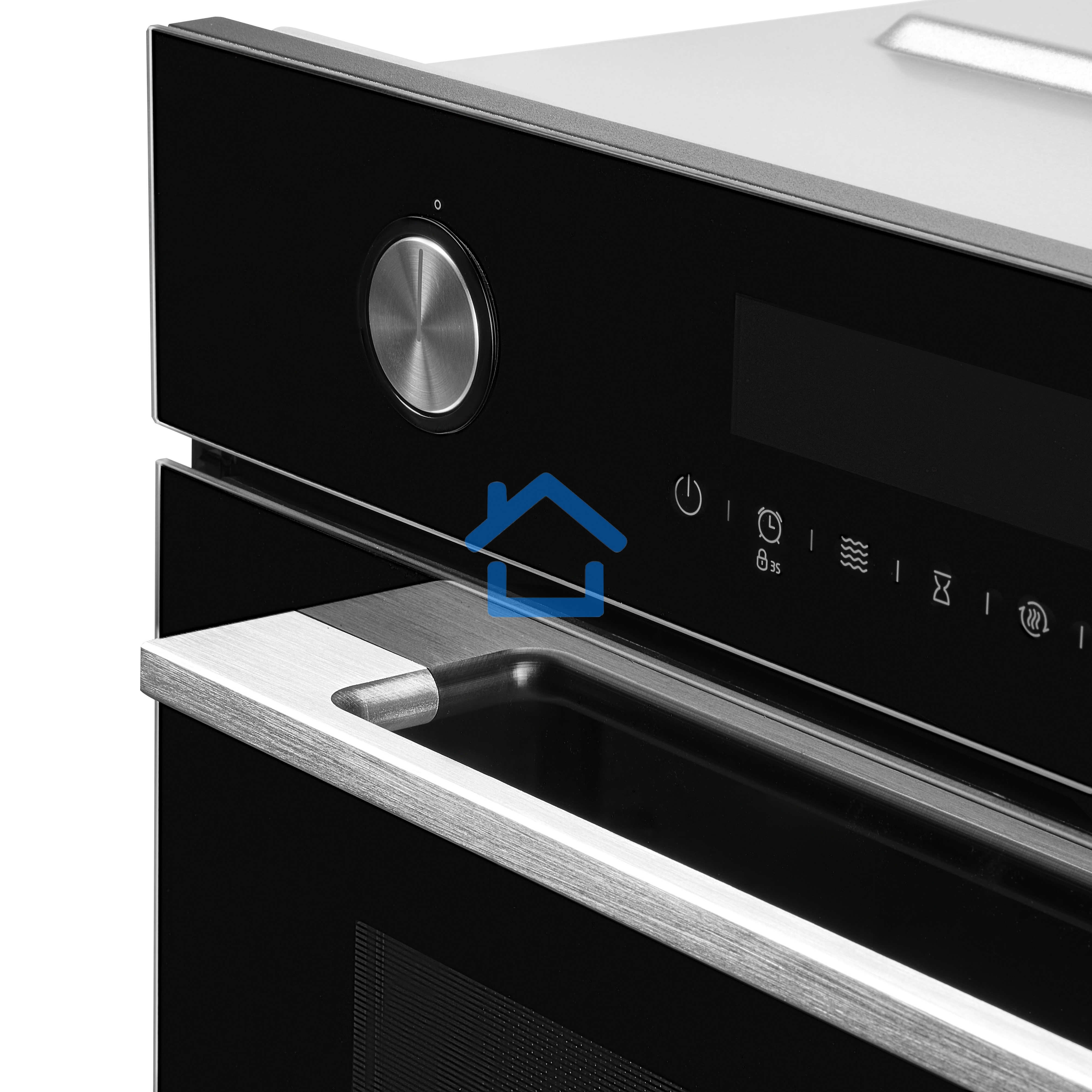 Компактный духовой шкаф с функцией СВЧ Maunfeld MCMO5015MFB