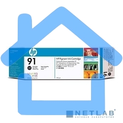 Картридж струйный HP №91 C9465A фото черный для HP DJ Z6100 (775мл)