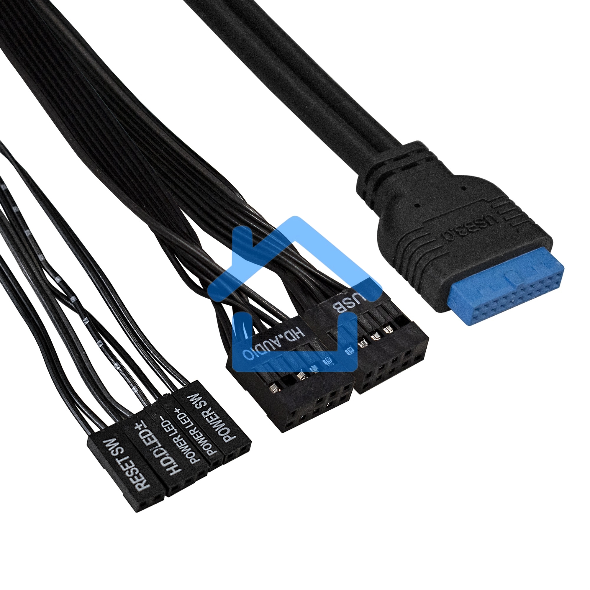 Компьютерный корпус Miditower ExeGate CP-603UB Black, ATX, (без БП), 2*USB+2*USB 3.0, Audio, замок блокировки кнопки питания