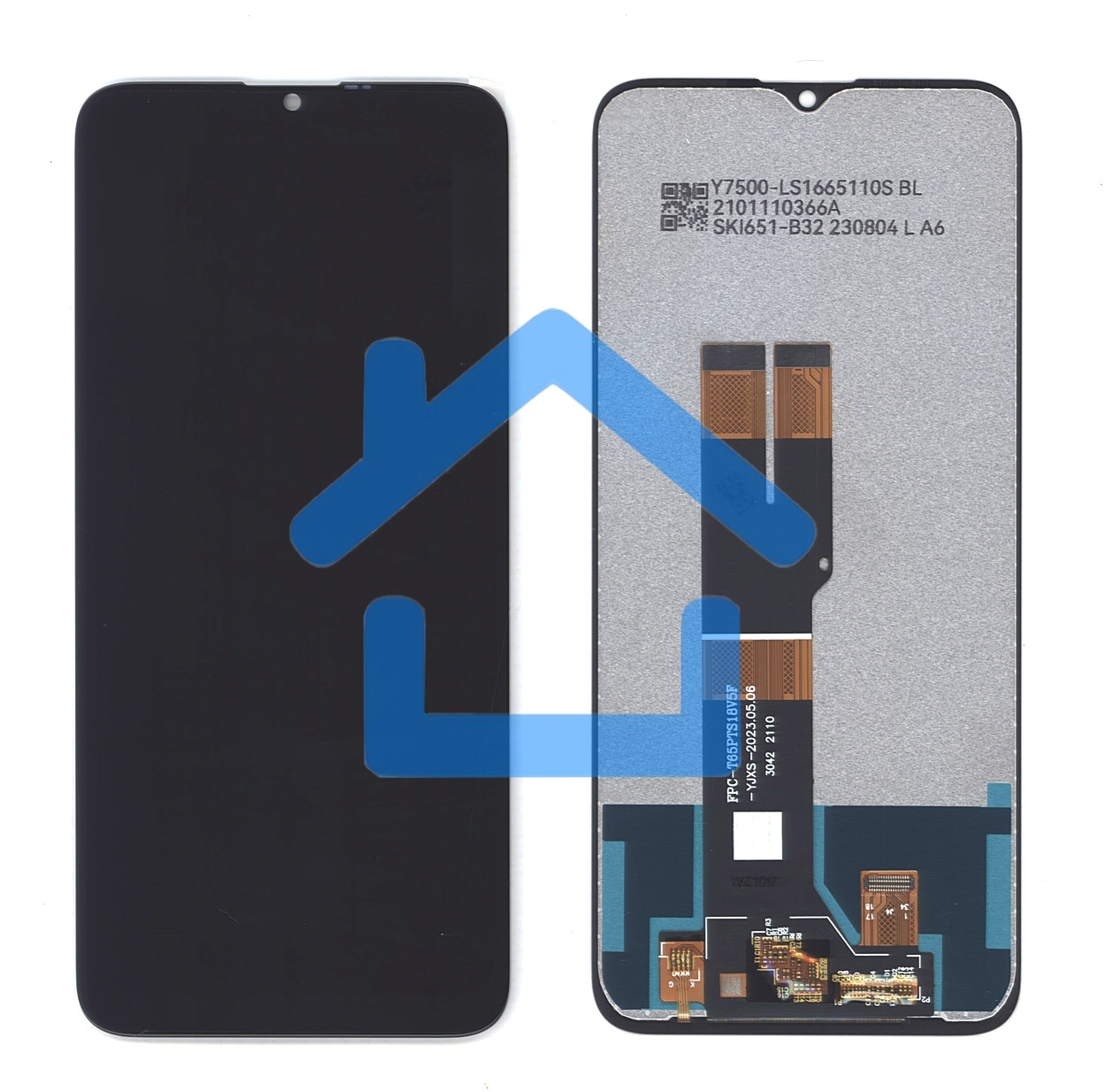 Дисплей для Nokia G20 черный