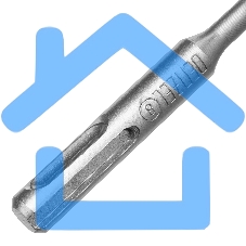 Бур по бетону Denzel цельная крестовая пластина, 8x265 мм, SDS PLUS