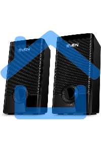 Колонки Sven 318 черный USB-порт ПК, ноутбука или адаптер 5V DC