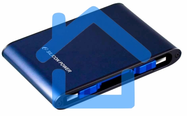 Внешний жесткий диск Silicon Power USB 3.0 1Tb A80 SP010TBPHDA80S3B Armor (5400 об/мин) 2.5