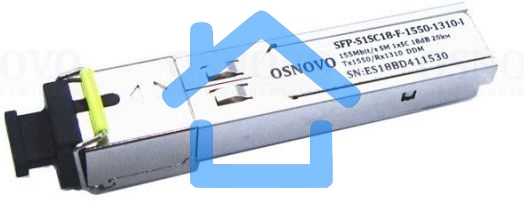 Модуль Osnovo SFP-S1SC18-F-1550-1310-I