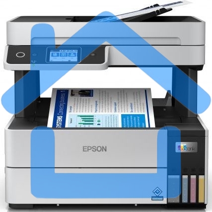 МФУ струйное Epson L6490 (C11CJ88405), A4, цветной, печ. до 17 стр/мин. (ч/б) до 9.5 стр/мин. (цвет), 1200 x 4800 dpi (печать) 1200x2400dpi (скан.), USB, RJ-45, Wi-Fi