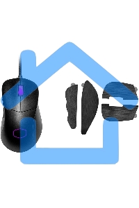 Мышь проводная Cooler Master MM730 (MM-730-KKOL1) черный, 16000 dpi, USB, кнопки - 6