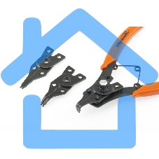 Съемник для стопорных колец с насадками, 150 мм, универсальный Sparta