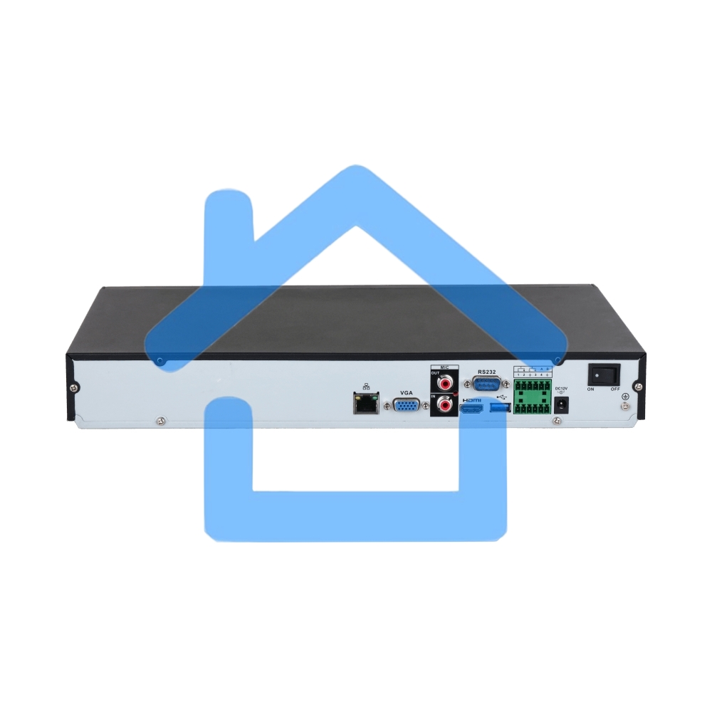 Видеорегистратор DAHUA DHI-NVR5216-EI, 8/16/32 Channel 1U 2HDDs 4K & H.265 Pro Network Video Recorder