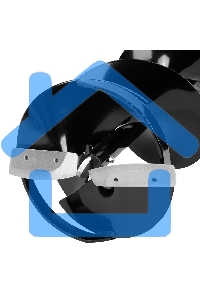 Шнек для льда Denzel IR-200, диаметр 200 мм, длина 800 мм, соединение 20 мм, съемный нож