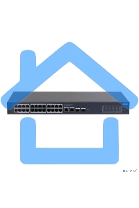 Коммутатор Dahua DH-CS4228-24GT-240 (L2) 26x1Gbит/с 2xКомбо(1000BASE-T/SFP) 24PoE 265W управляемый
