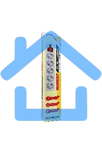 Сетевой фильтр Гарнизон ЕНLW-4 0,5 м 5 розеток белый 