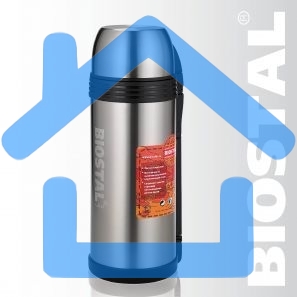 Термос Biostal NGP-1800P универсальный c ручкой