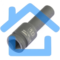 Головка ударная удлиненная шестигранная, 10 мм, 1/2