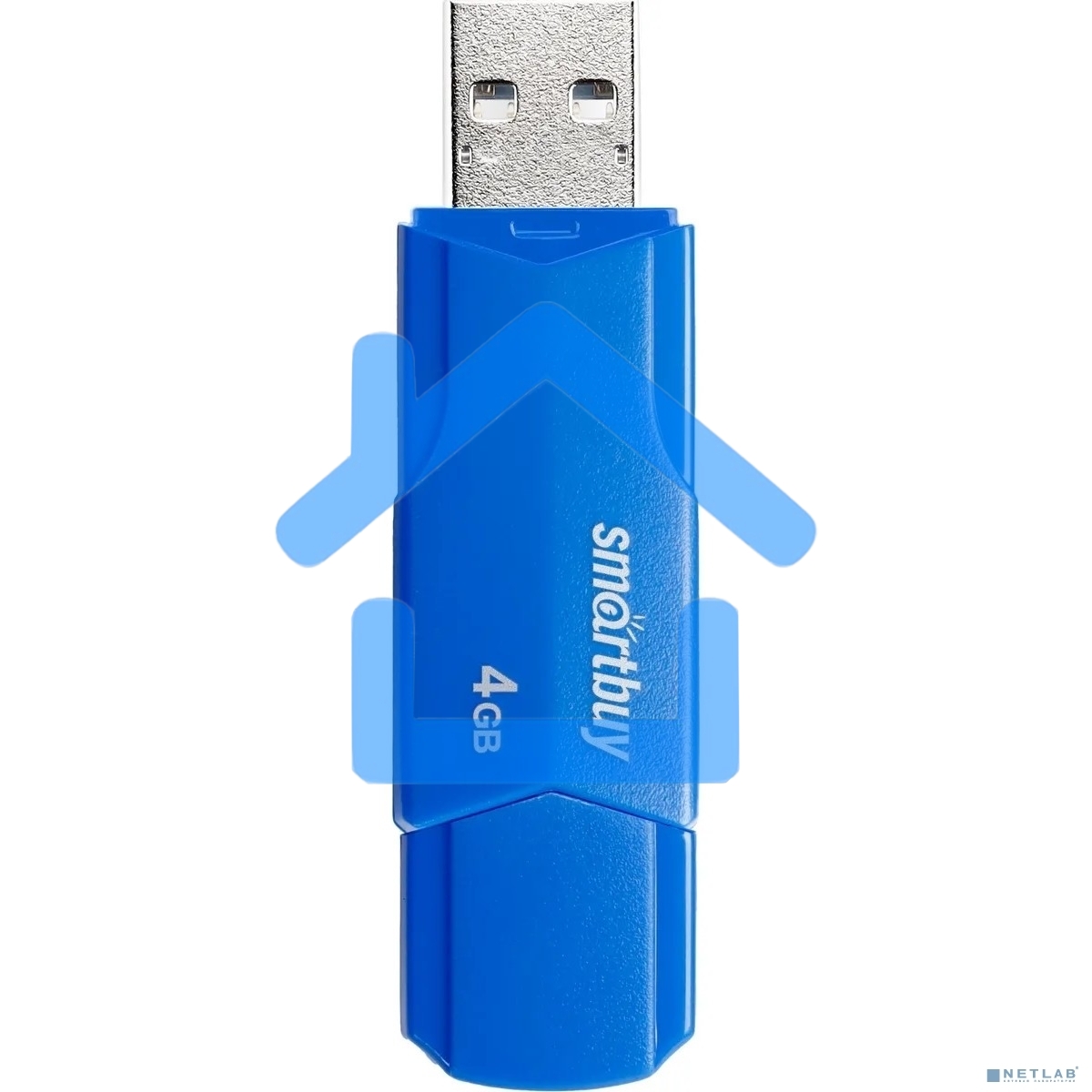 Флешка USB R/W Smartbuy 4 Gb,CLUE Blue (SB4 GbCLU-BU)