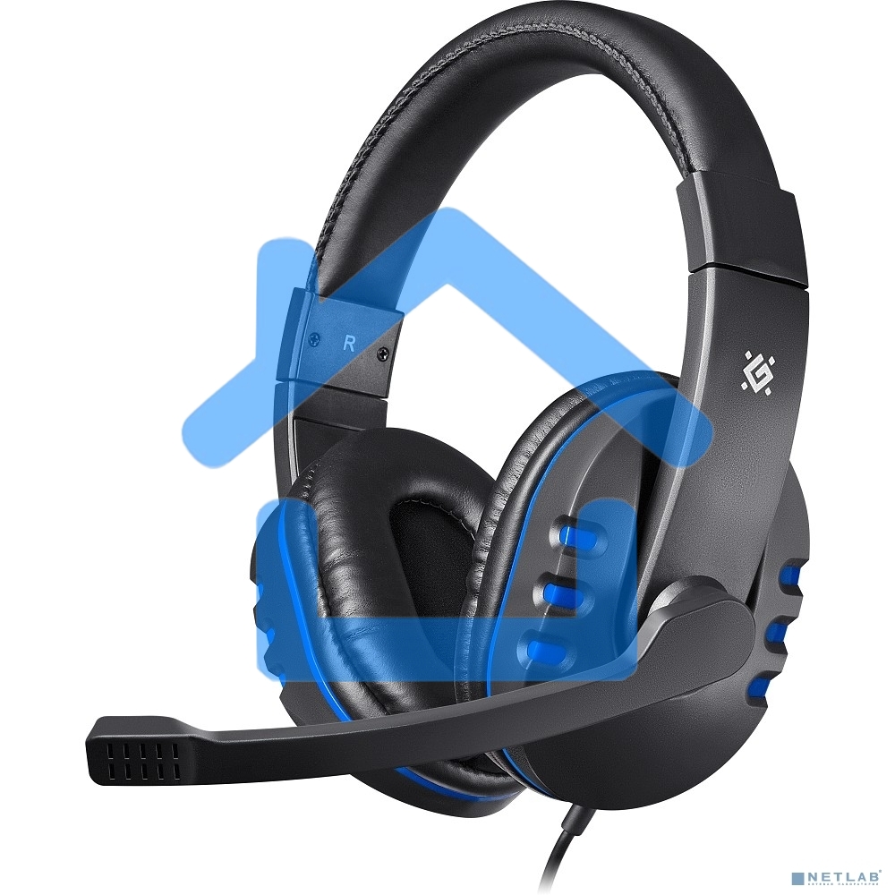 Гарнитура Defender GAMING WARHEAD G-160 BLACK/BLUE