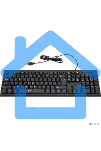 Комплект клавиатура + мышь Oklick 630M клав:черный мышь:черный USB