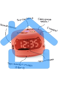 Умная колонка Yandex Станция Лайт 2 Алиса coral 6W 1.0 BT/Wi-Fi 10м