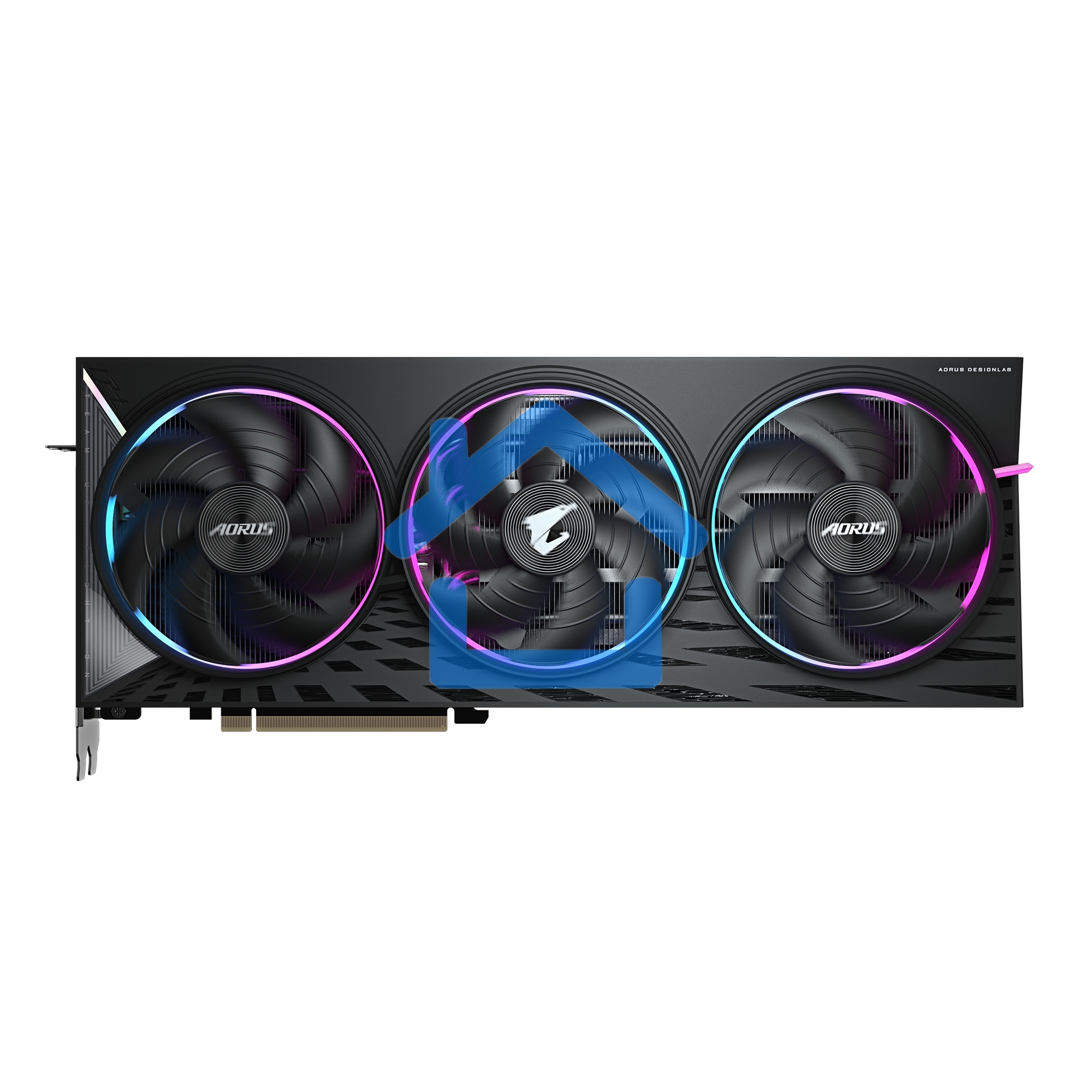 Видеокарта Gigabyte PCI-E GV-R9070XT AORUS E-16GD 1.0 AMD Radeon RX 9070XT 16Gb 256bit GDDR6 2175/20000 HDMIx2 DPx2 HDCP Ret