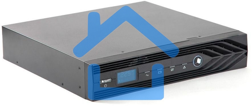 Источник бесперебойного питания SKAT-UPS 3000 RACK ИБП 220В 50/60Гц 2700Вт On-Line синусоида (без АКБ)