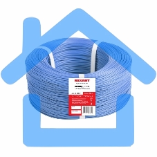 Провод ПГВА Rexant 1х0.75 мм², Cu, синий, бухта 200 м