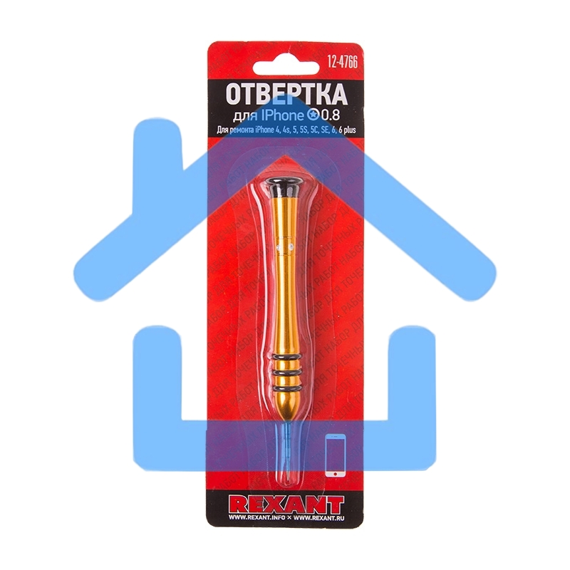 Отвертка для телефонов Pentalobe 0.8 (звездочка) Rexant
