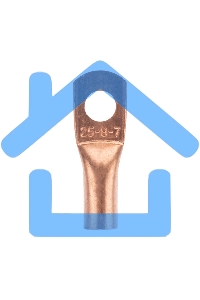 Наконечник медный ТМ 25-8-7 (25мм² - Ø8мм) (в упак. 5 шт.) Rexant