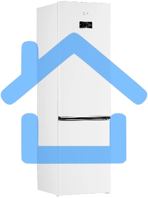 Холодильник Beko B3RCNK402HW белый двухкамерный 257/100л морозилка снизу