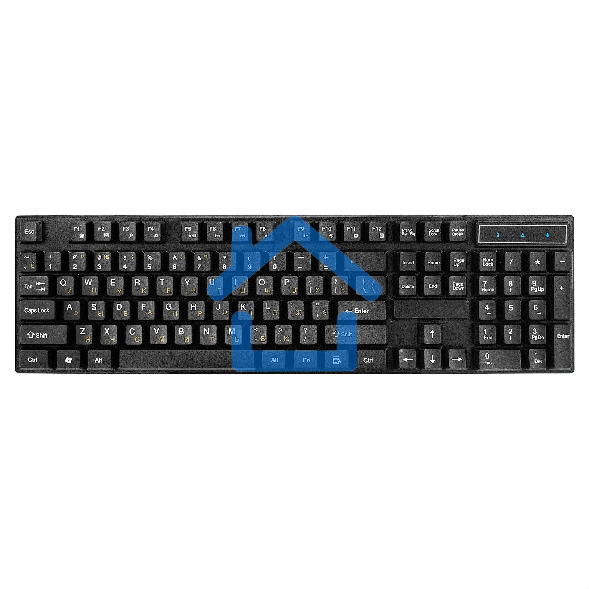 Комплект ExeGate Professional Standard Combo MK110-OEM (клавиатура влагозащищенная 104кл. + мышь оптическая 1000dpi, 3 кнопки и колесо прокрутки; USB, длина кабелей 1.5м, черный, RTL)