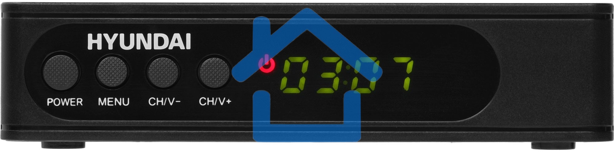 Цифровой TV ресивер HYUNDAI H-DVB240 черный