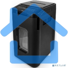 Уничтожитель документов ГЕЛЕОС АП55-5, DIN P-5 (5 ур-нь секр.), фрагмент 1,9х12мм, АВТОПОДАЧА 400 лист (70г/м2), пл.карты/скрепки/скобы, 55 литров