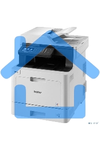 МФУ лазерное Brother MFC-L8690CDW, цветной лазерный A4 Duplex Net WiFi серый/черный