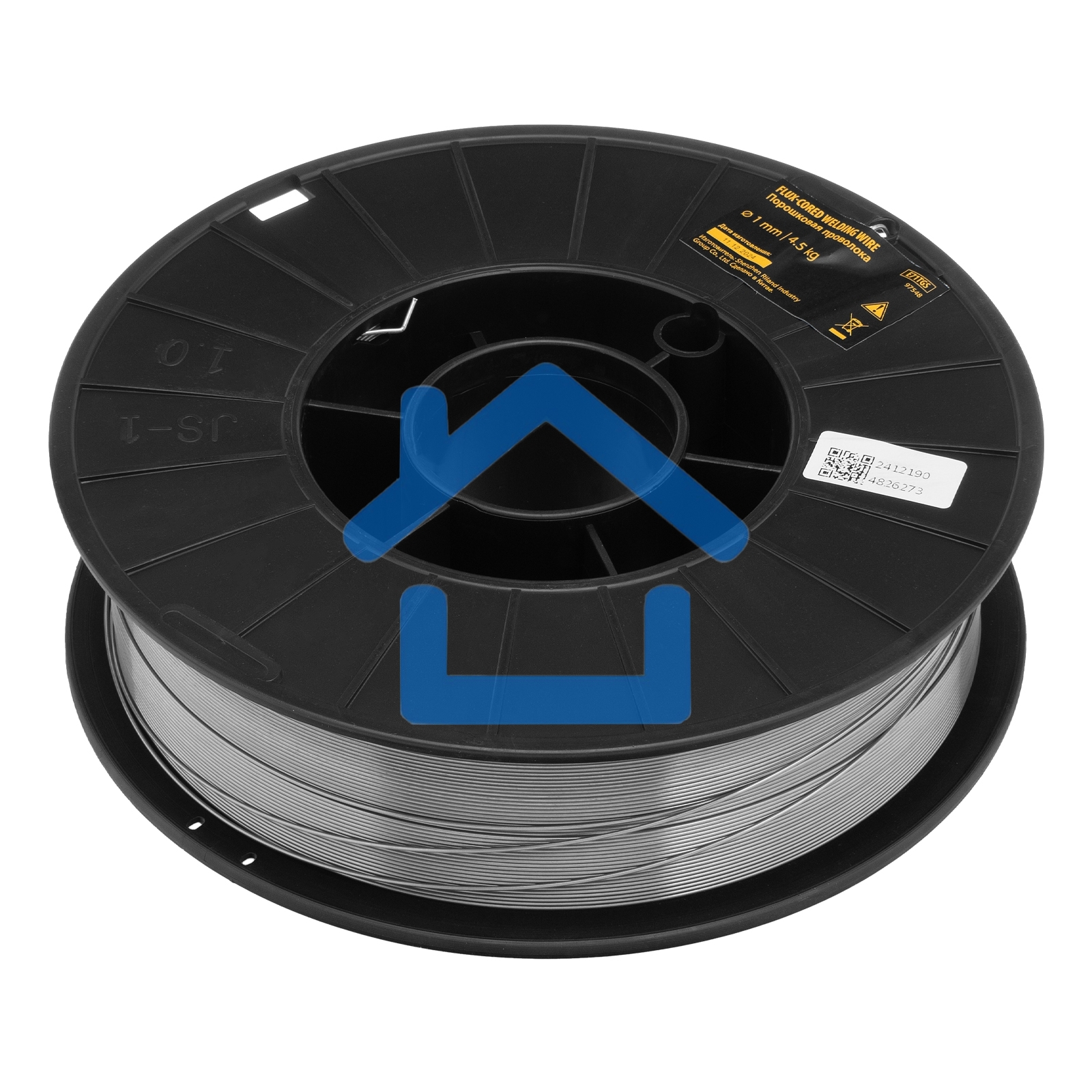 Порошковая проволока Denzel Е71TGS, диам. 1 мм, 4,5 кг, диам. катушки D200