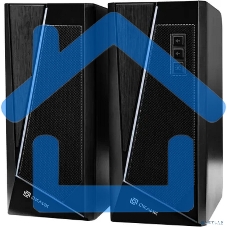 Акустическая система Oklick OK-125 2.0 черный 12Вт