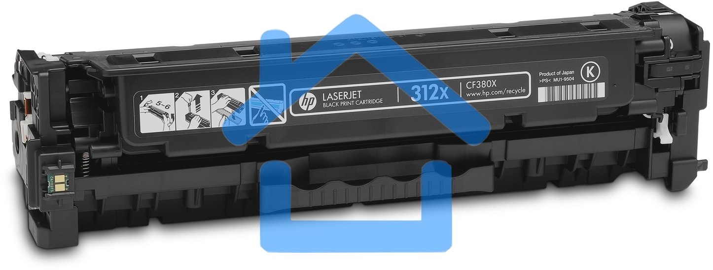 Тонер Картридж HP 312A CF380X черный для HP CLJ Pro M476 (4400стр.)