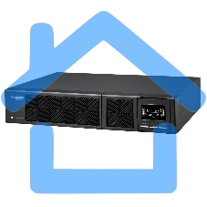 Источник бесперебойного питания Smart-Save Online SRV Systeme Electric 2000 ВА, конвертируемый форм-фактор 2U, 230 В, 6 розеток IEC C13, SmartSlot, LCD, USB HID