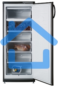 Морозильная камера Atlant M-7184-060, мокрый асфальт, 240л, 6 ящиков