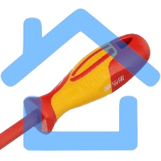 Отвертка GROSS 12945диэлектрическая sl8х150мм crmo до 1000в двухкомпонентная рукоятка