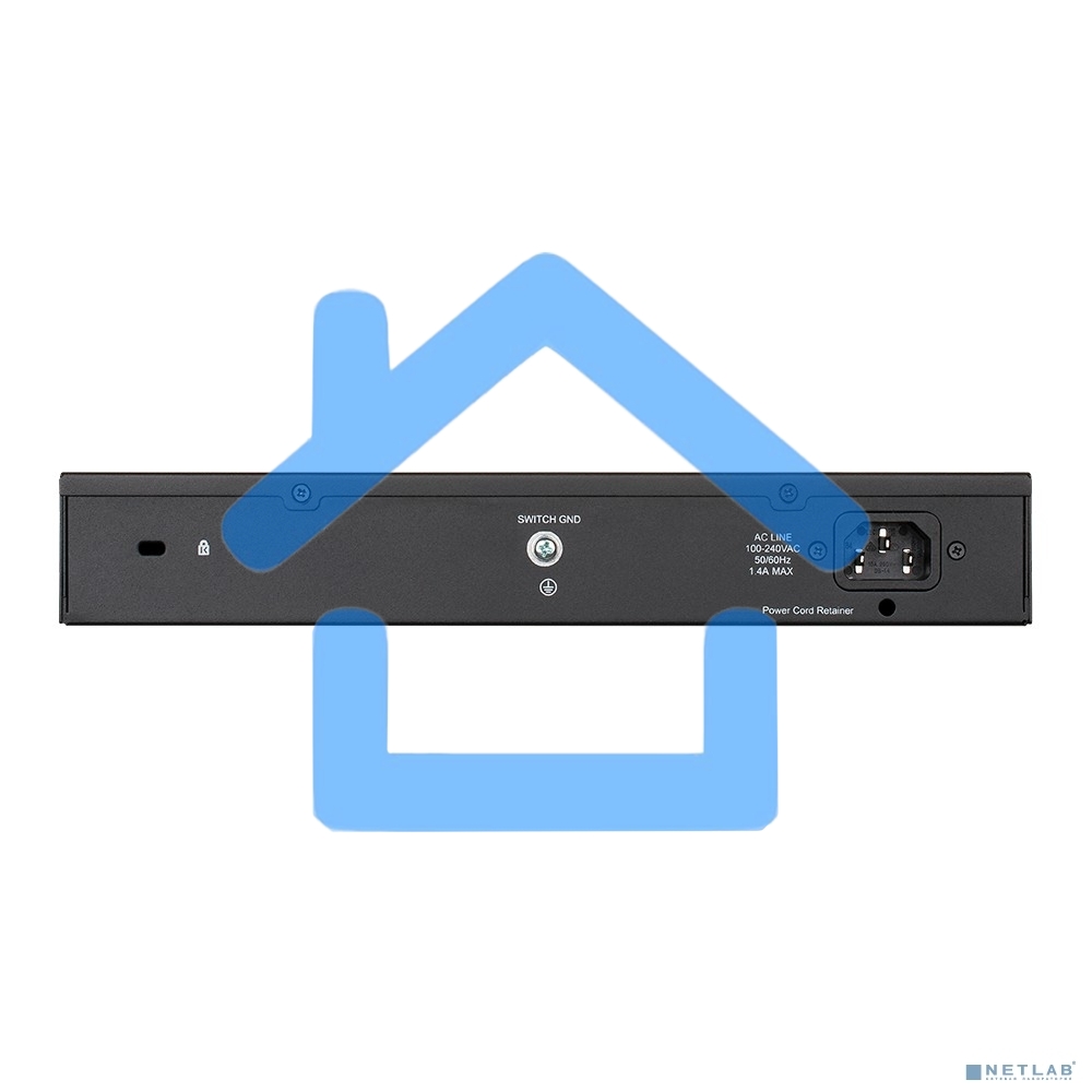 Настраиваемый L2 коммутатор D-Link DGS-1100-24PV2/A3A c 24 портами 10/100/1000Base-T (12 портов РоЕ 802.3af/at, PoE-бюджет 100 Вт)