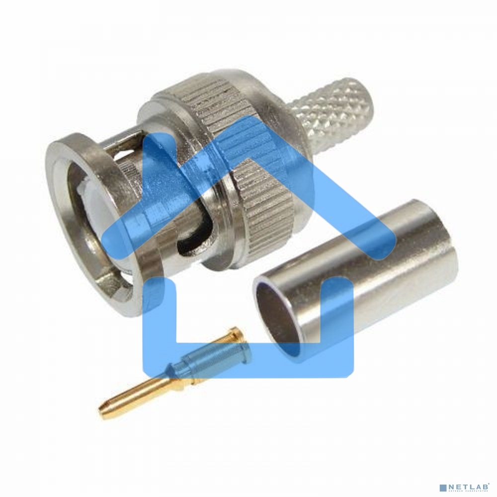 Разъем штекер BNC RG-6 обжим Rexant