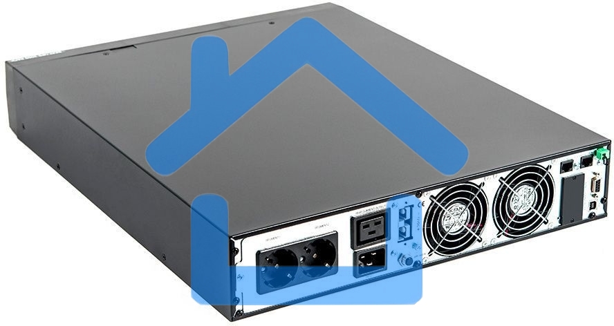 Источник бесперебойного питания SKAT-UPS 3000 RACK ИБП 220В 50/60Гц 2700Вт On-Line синусоида (без АКБ)