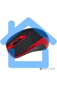 Мышь проводная Perfeo ORION черный/красный, 1000 dpi, USB, кнопки - 3