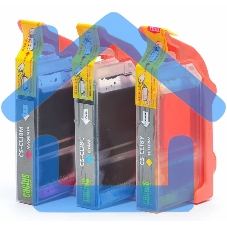 Картридж струйный Cactus СS-CLI8C/M/Y голубой/пурпурный/желтый (36 мл) для Canon MP470/500/530/600/800/810/830/970/MX850/iP4200/4300/520