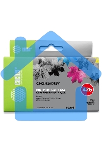 Картридж струйный Cactus CS-CLI426C/M/Y многоцветный (3 x 8,4 мл) для Canon MG5140/5240/6140/8140/MX884